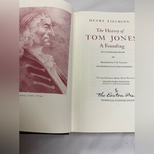 The History of Tom Jones Leather Bound Book